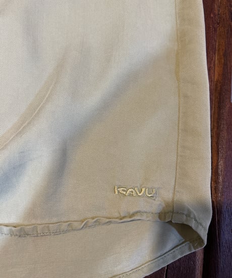 KAVU Open Collar Short Sleeve Shirt YGN