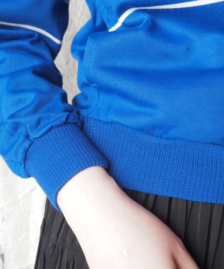 1970-80's adidas Crew Neck Sweatshirt BLRE