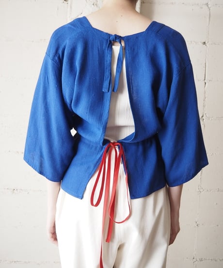 Embroidery Smock Blouse BL