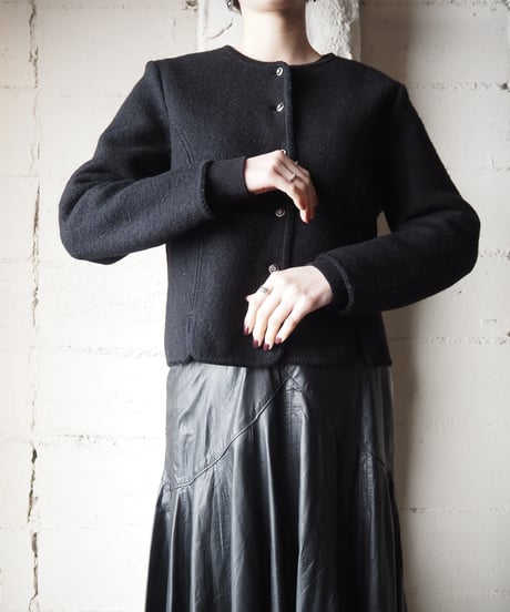 Tyrolean Knit Cardigan BK