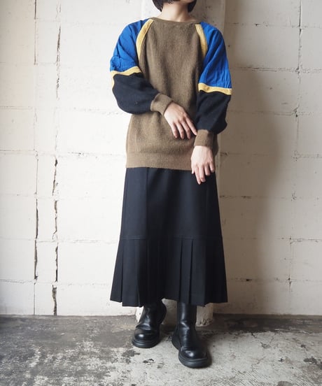 Multi Color Switching Knit BLBKBR