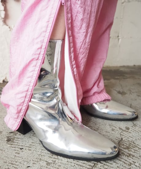 Side Slit Nylon Pants PI