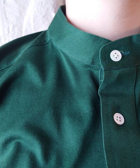 Band Collar Shirt GN
