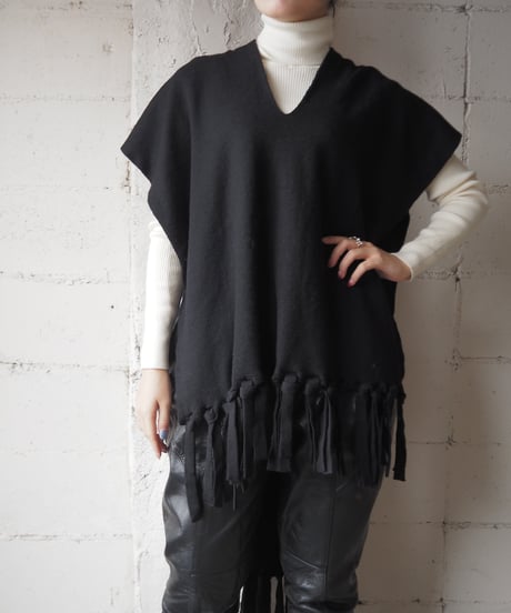 Y-3 Multi Way Poncho/Muffler BK