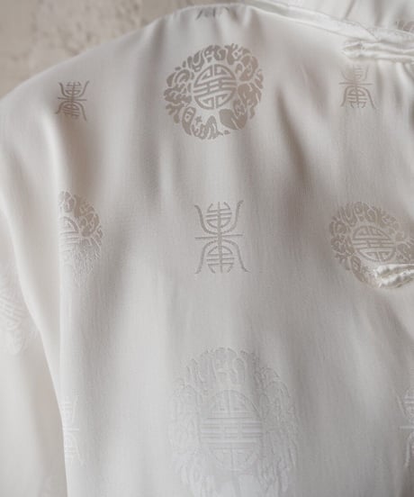 Jacquard Silk China Shirt WH