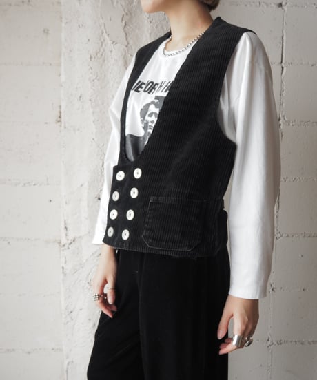 1970’s Corduroy Logger Vest BK