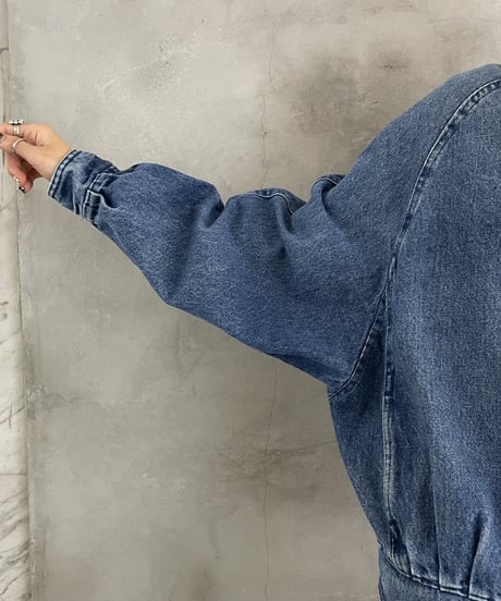 Raglan Sleeve Denim Jacket BL