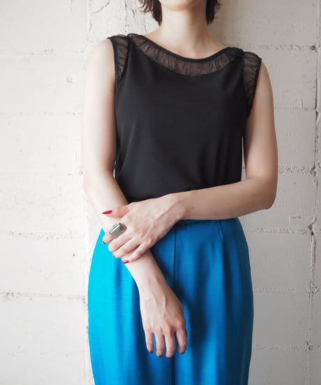 DKNY Sheer Docking Cutsewn BK