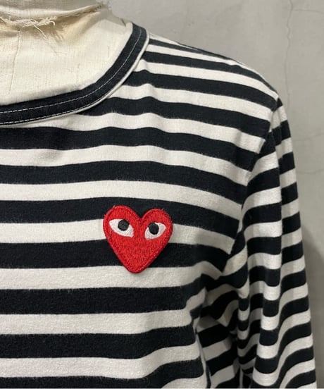 PLAY COMME des Garçons Border Tee BKWH