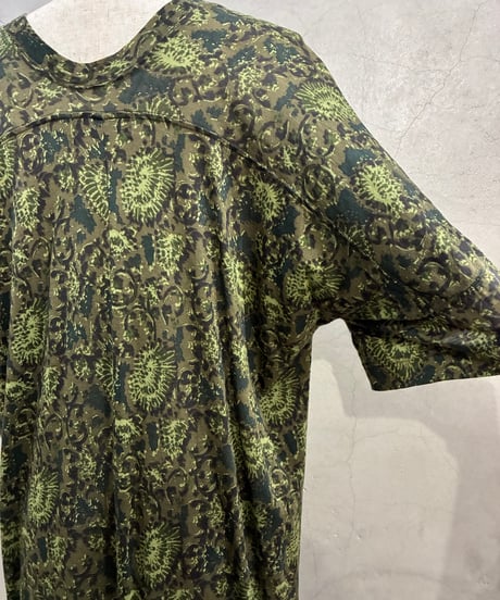 ZUCCa Botanical Pattern Handkerchief Hem Dress KAGN