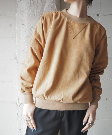 Leather Pullover Tops BE