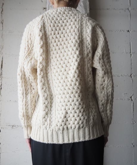 Raglan Sleeve Fisherman Sweater IV