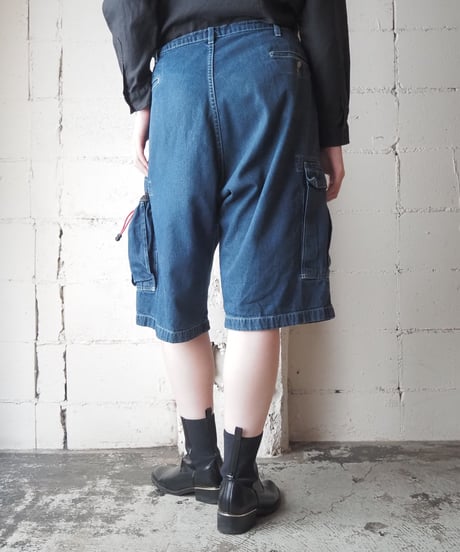 Remake POLO JEANS COMPANY RALPH LAUREN Drawstring Denim Shorts BL