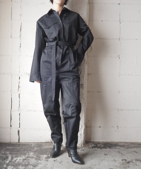 AERON Belted Jumpsuit BK