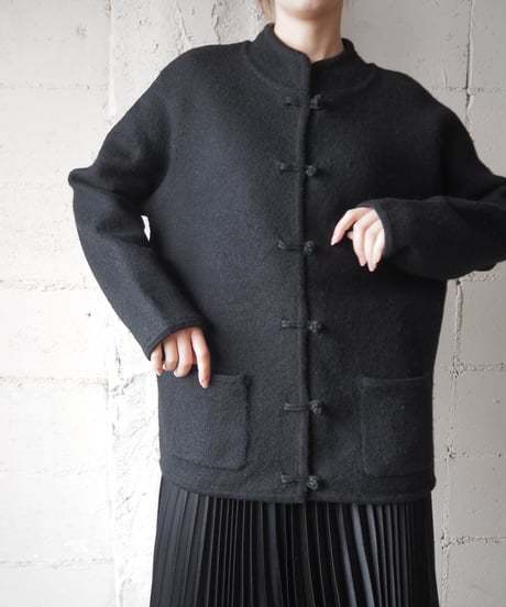 Talbots China Knit Jacket BK