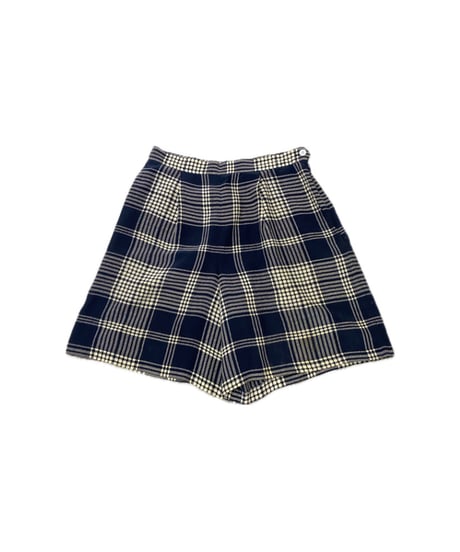 Ralph Lauren Check Pattern Tuck Pants BKBE