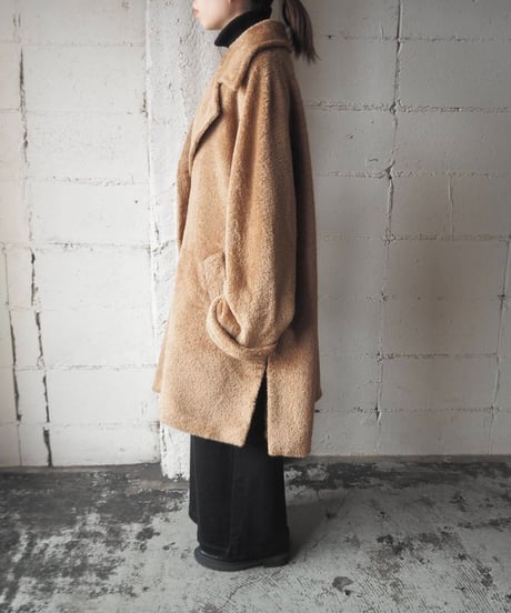 Max Mara Shaggy Coat BR