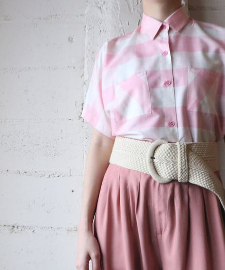 Short Sleeve Block Check Shirt PIWH