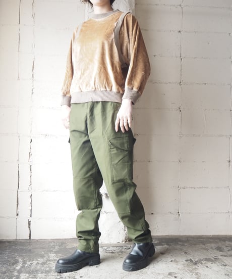 Velour Switching Tops BE