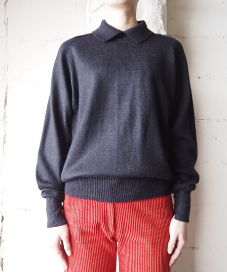 Collar Knit BK