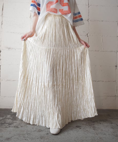 Velour Tiered Skirt IV