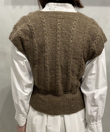 Drewstring Knit Vest BR