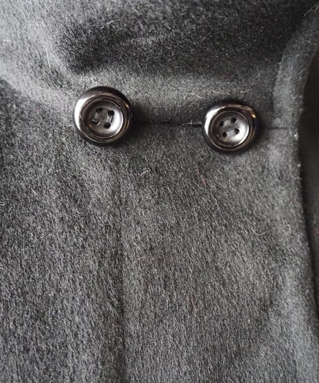 Stand Collar Cape Coat BK