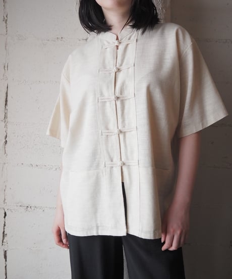 Painting Cotton China Shirt IV
