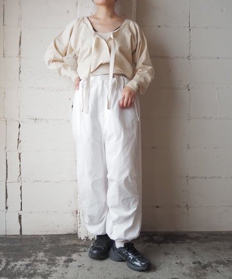 1950~60's French Army Under Pants Cardigan IV