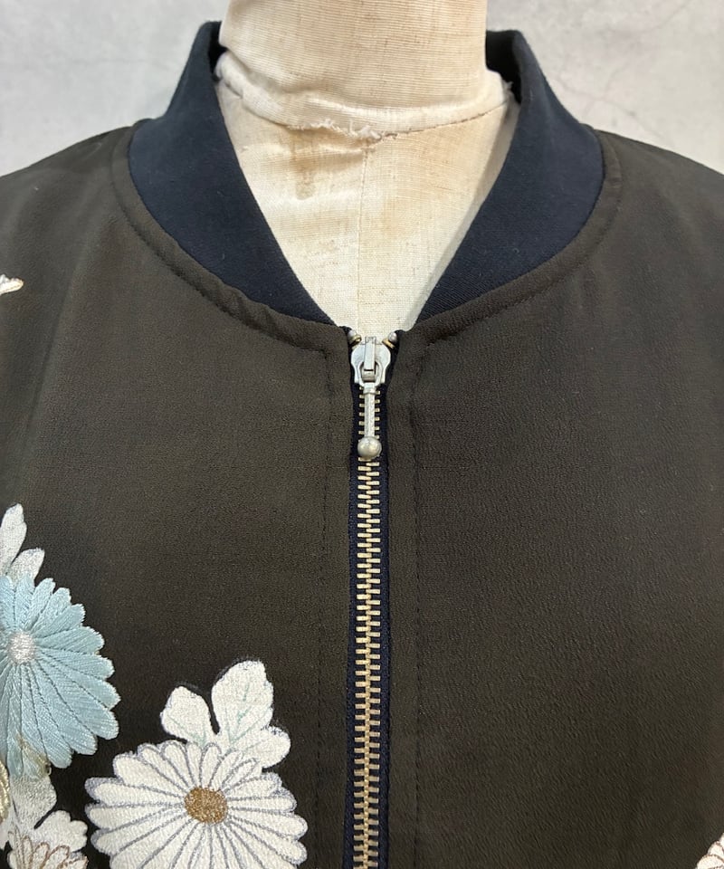 【gypsohila 】Embroidery Blouson 刺繍ブルゾン GPS-617 Embroidery Blouson | gypsohila