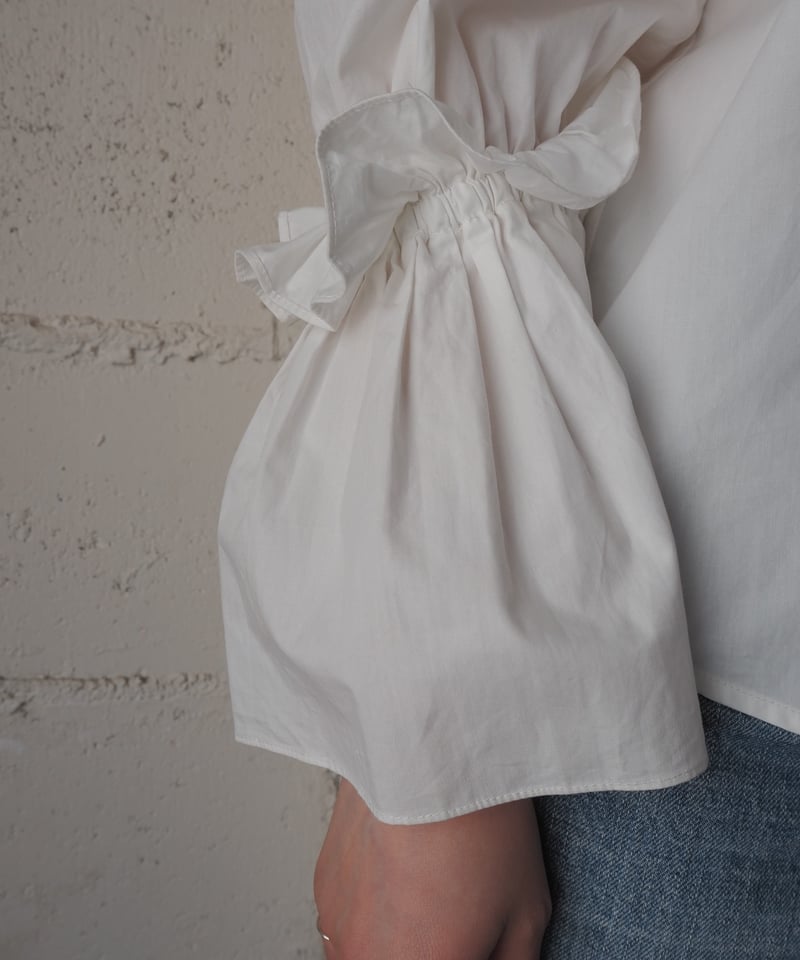 Big Collar, Cuffs White Shirt WH | Orfeo