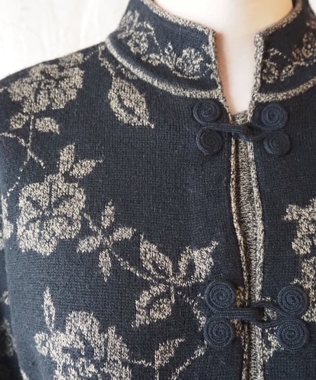 China Knit Jacket   BK