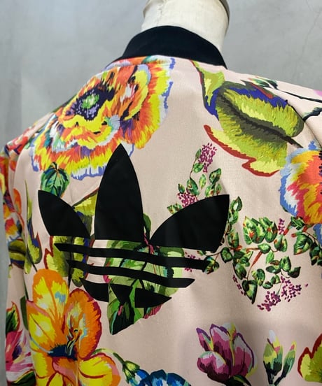 adidas Flower Pattern Track Jacket BE BK