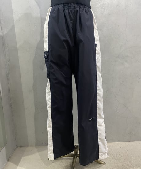 NIKE Side Zip Line Wide Pants BKWH