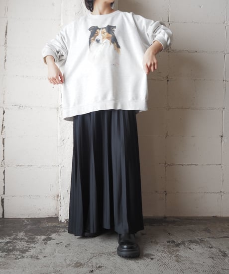Border Collie Print Sweat LGR