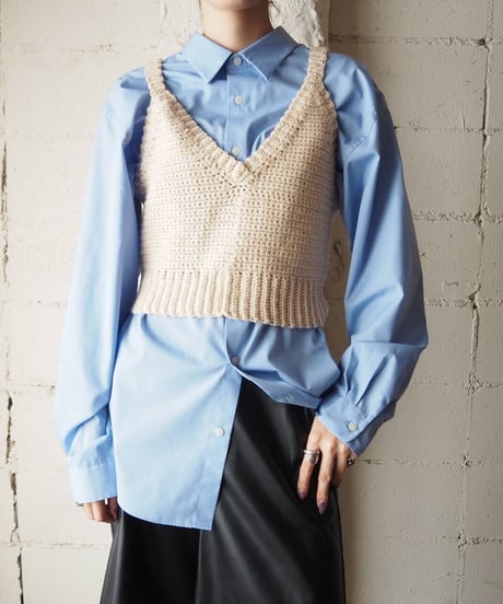 Vneck Knit Bustier IV