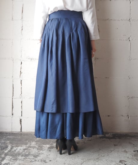 Layered Design Tuck Skirt NV