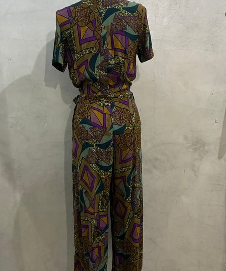 Desigual  Ethnic Pattern Jumpsuit BRPURGN