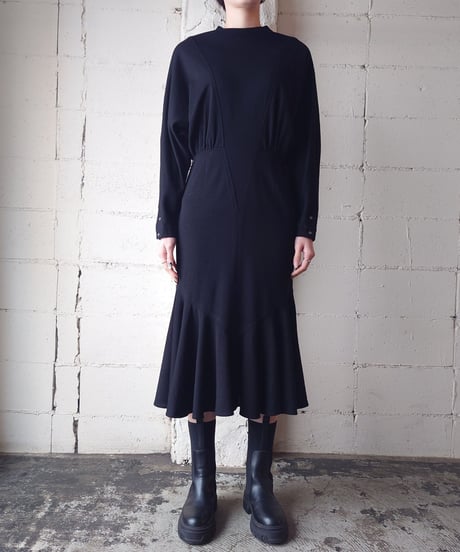 Mermaid Cutsewn Dress BK