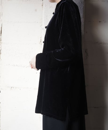 Velour China Shirt BK