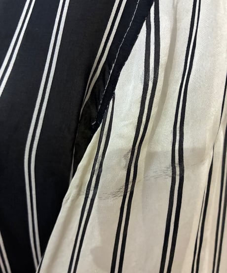 POLO RALPH LAUREN Multi Stripe Silk Shirt WH BK