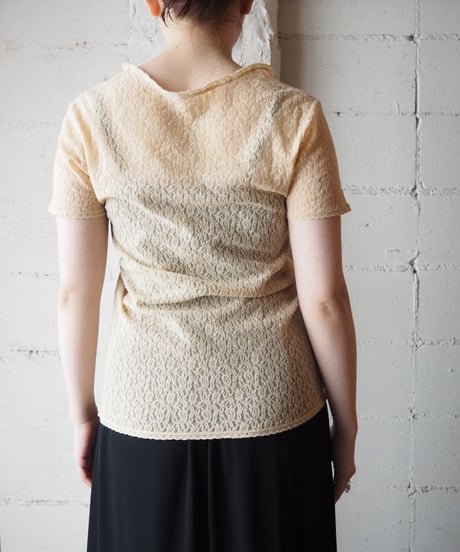 Lace Short Sleeve Inner Tops YE