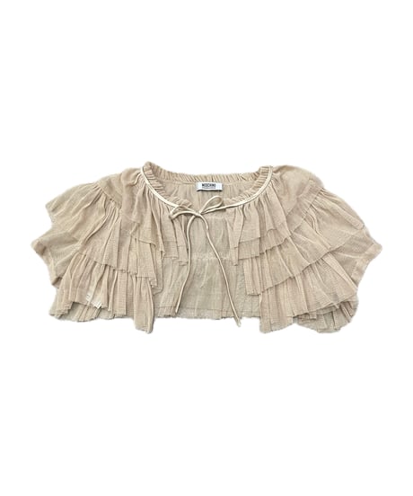 MOSCHINO Multi Way Frill Bolero BE