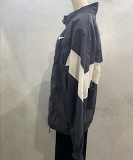 NIKE Back Logo Bicolor Nylon Jacket BK