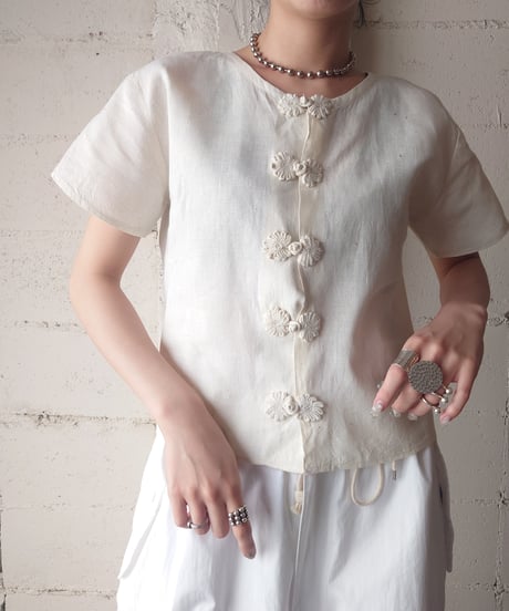 Linen China Shirt  IV