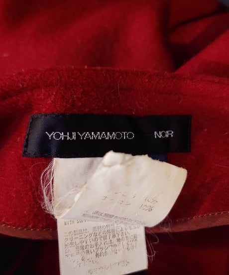 YOHJI YAMAMOTO+NOIR Semi Tight Skirt RE