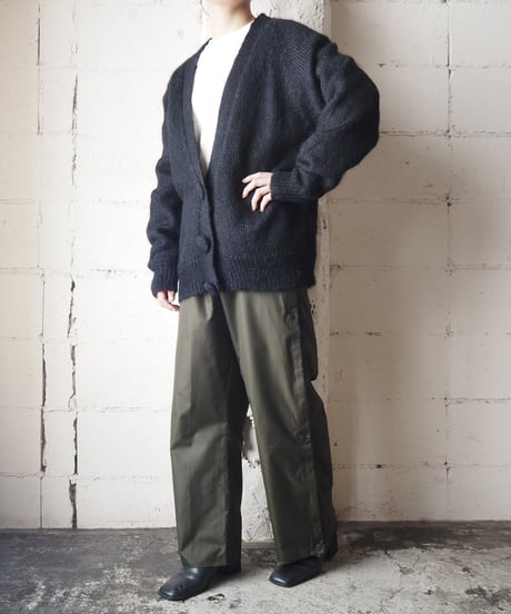 Mohair Knit Cardigan BK