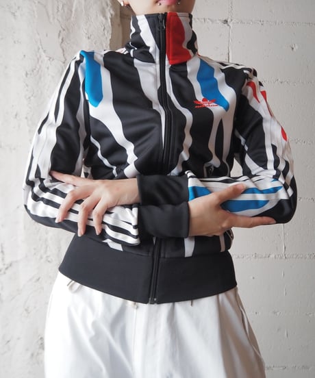 adidas Tricolor Camouflage Track Jacket BKBLRE