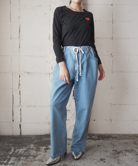 PLAY COMME des GARÇONS Long Sleeve Tee BK