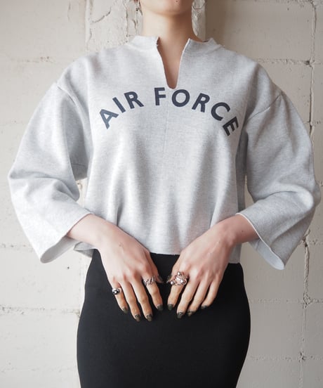 Remake Cutoff "AIR FORCE" Sweat GR